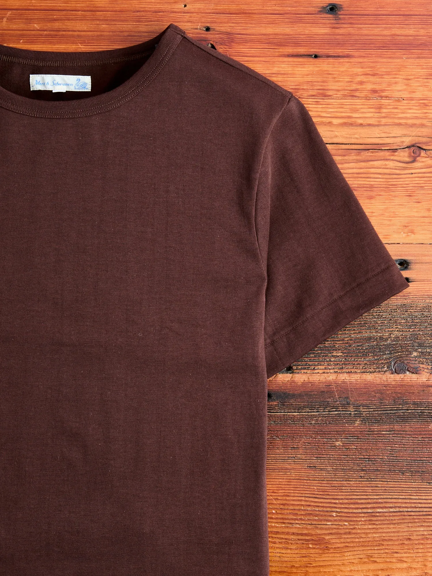 215 Good Originals Heavyweight Coffee Loopwheel T-Shirt - 7.2oz Premium Fabric