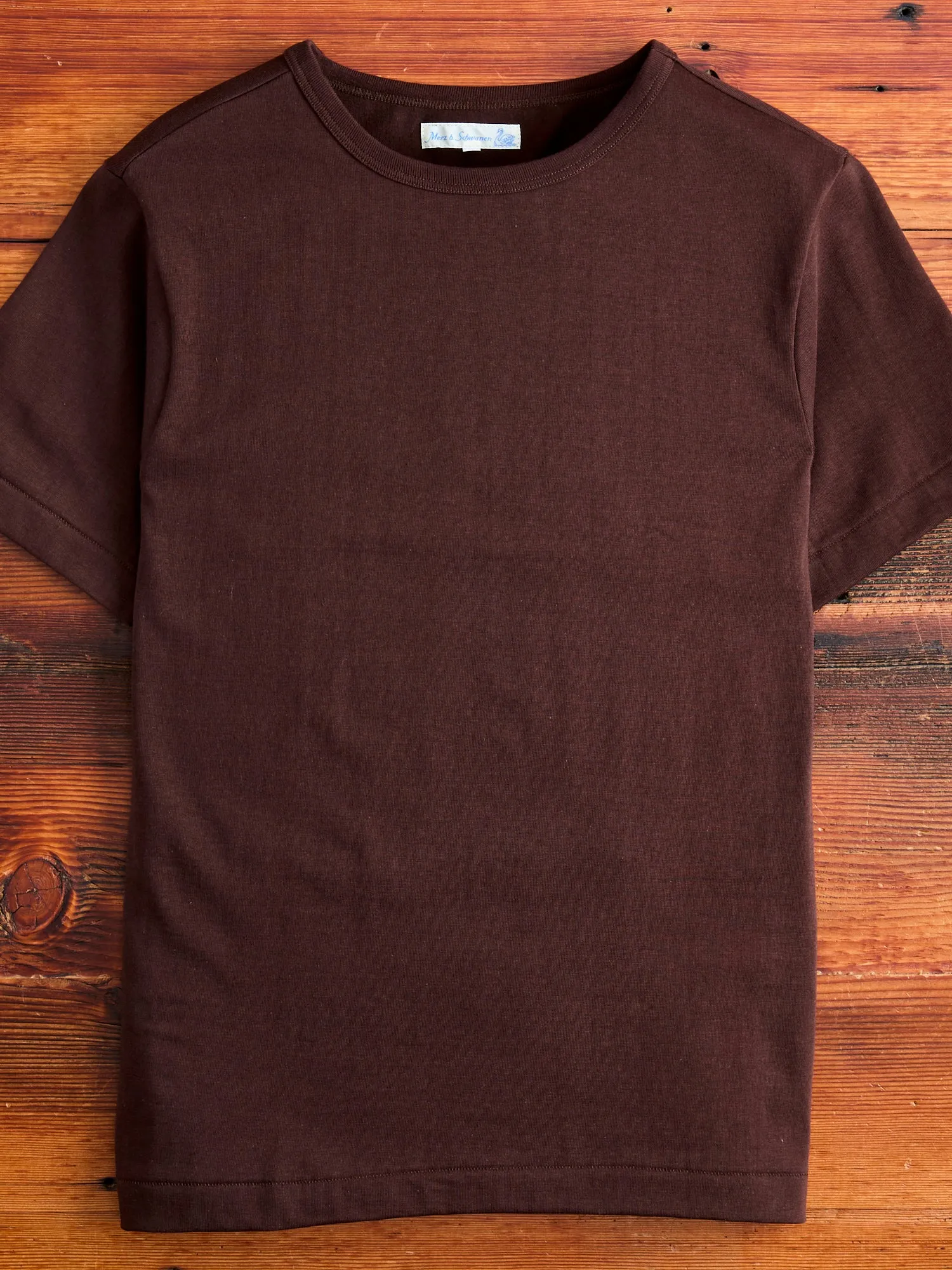 215 Good Originals Heavyweight Coffee Loopwheel T-Shirt - 7.2oz Premium Fabric