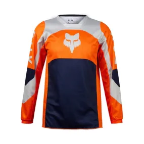 24 FOX YOUTH 180 NITRO JERSEY [FLO ORANGE] YXL