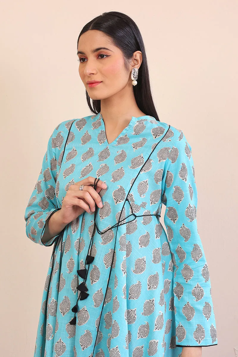 2- Piece Paisley Block