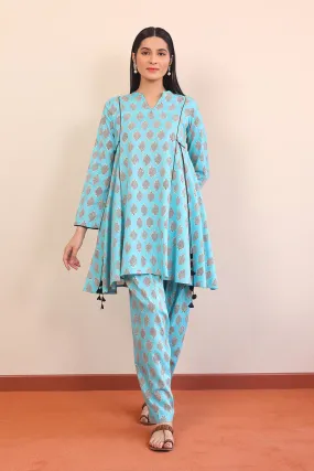 2- Piece Paisley Block