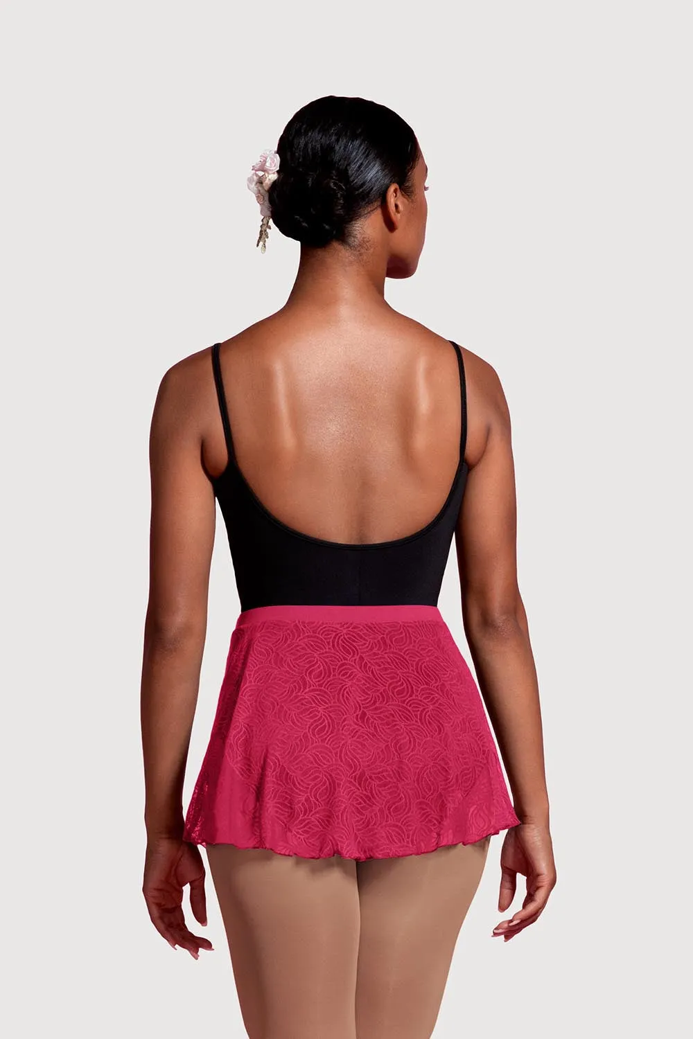 AM5160 - Mirella Mesh Pull On Womens Skirt