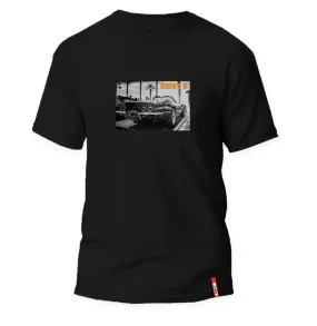 American Muscle Graphic T-Shirt, Black
