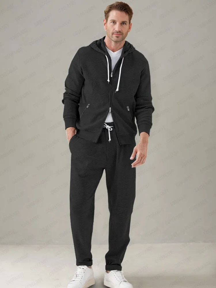 Athleisure Hooded 2-Piece Set