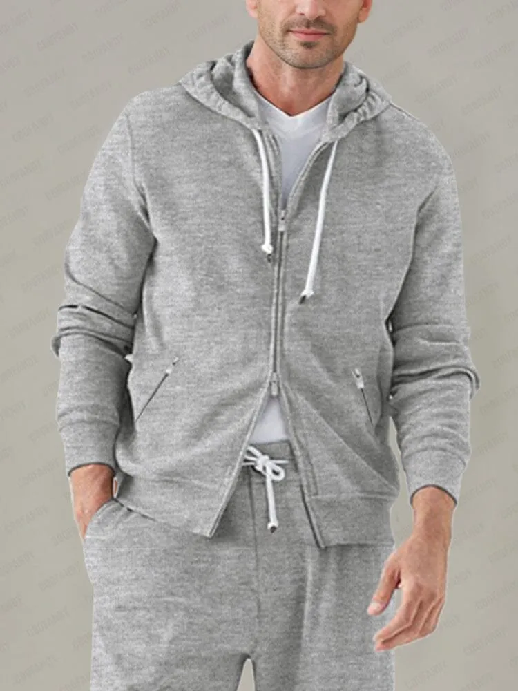 Athleisure Hooded 2-Piece Set