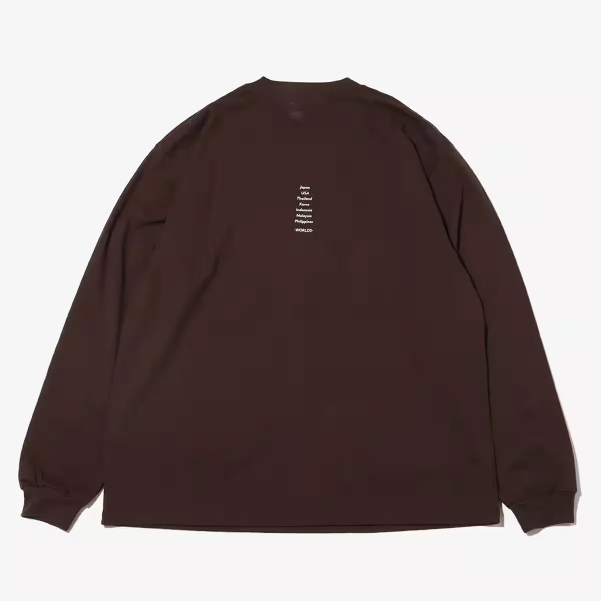 ATMOS SHOP LIST LOGO LS T SHIRTS