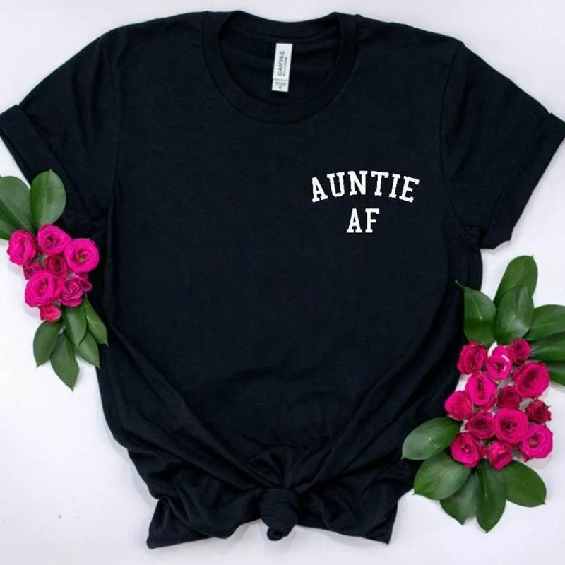 Auntie AF Mini Logo T-Shirt (MRK X)