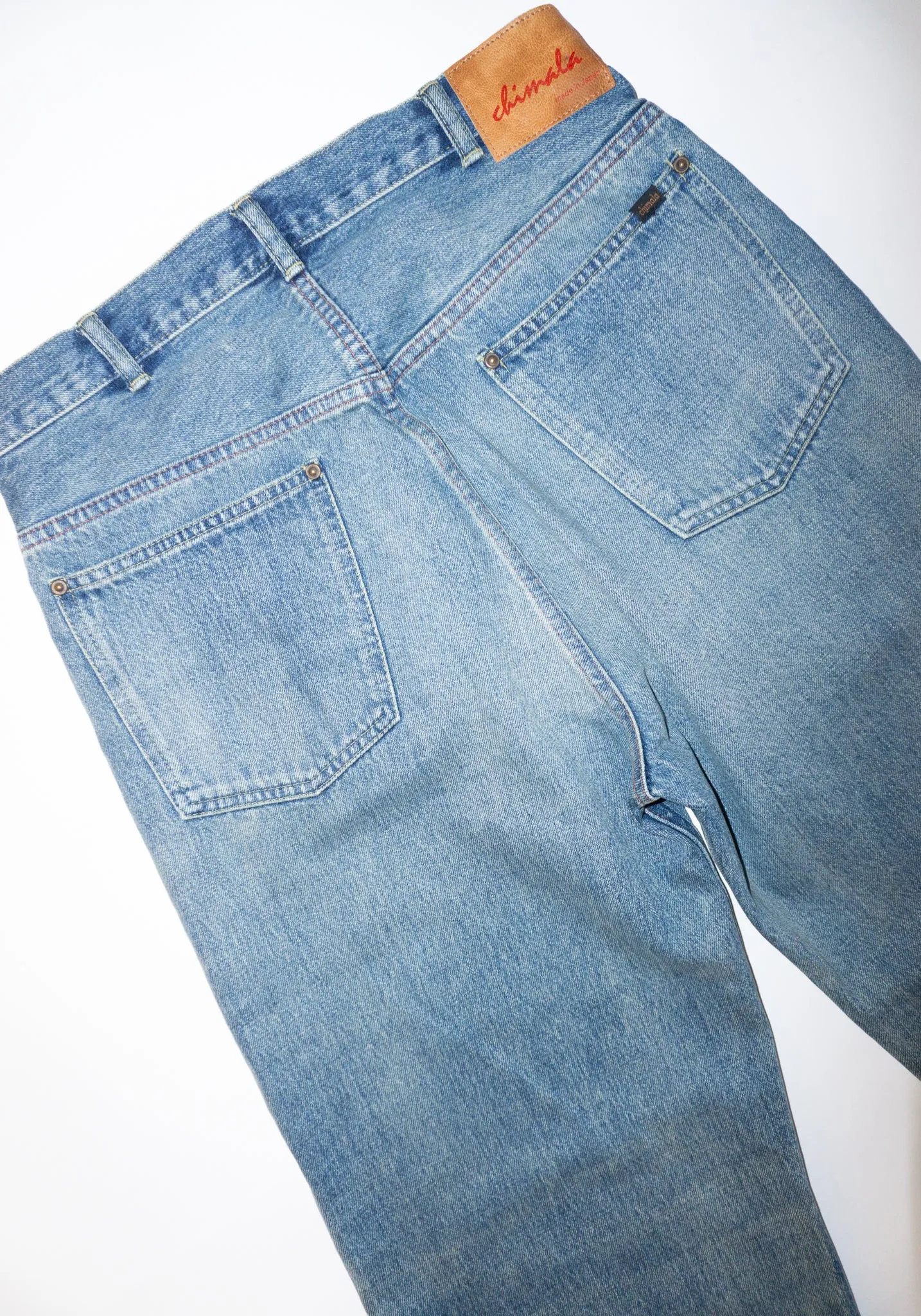 Baggy Cut Jean in Light Vintage