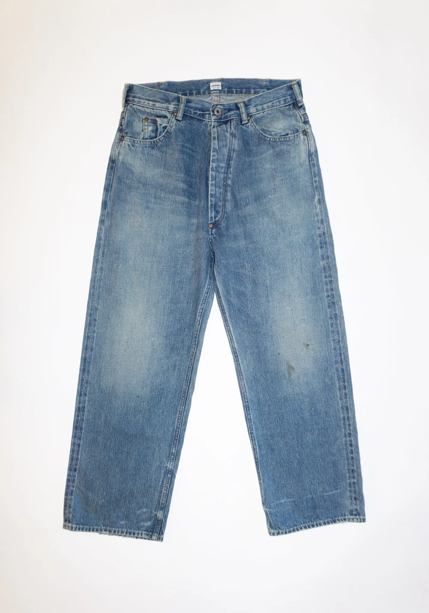 Baggy Cut Jean in Light Vintage