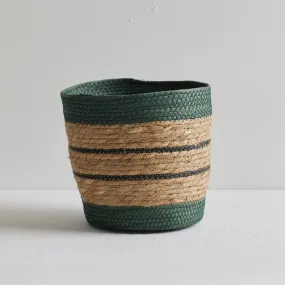 Bailey Basket - Dark Green - Medium