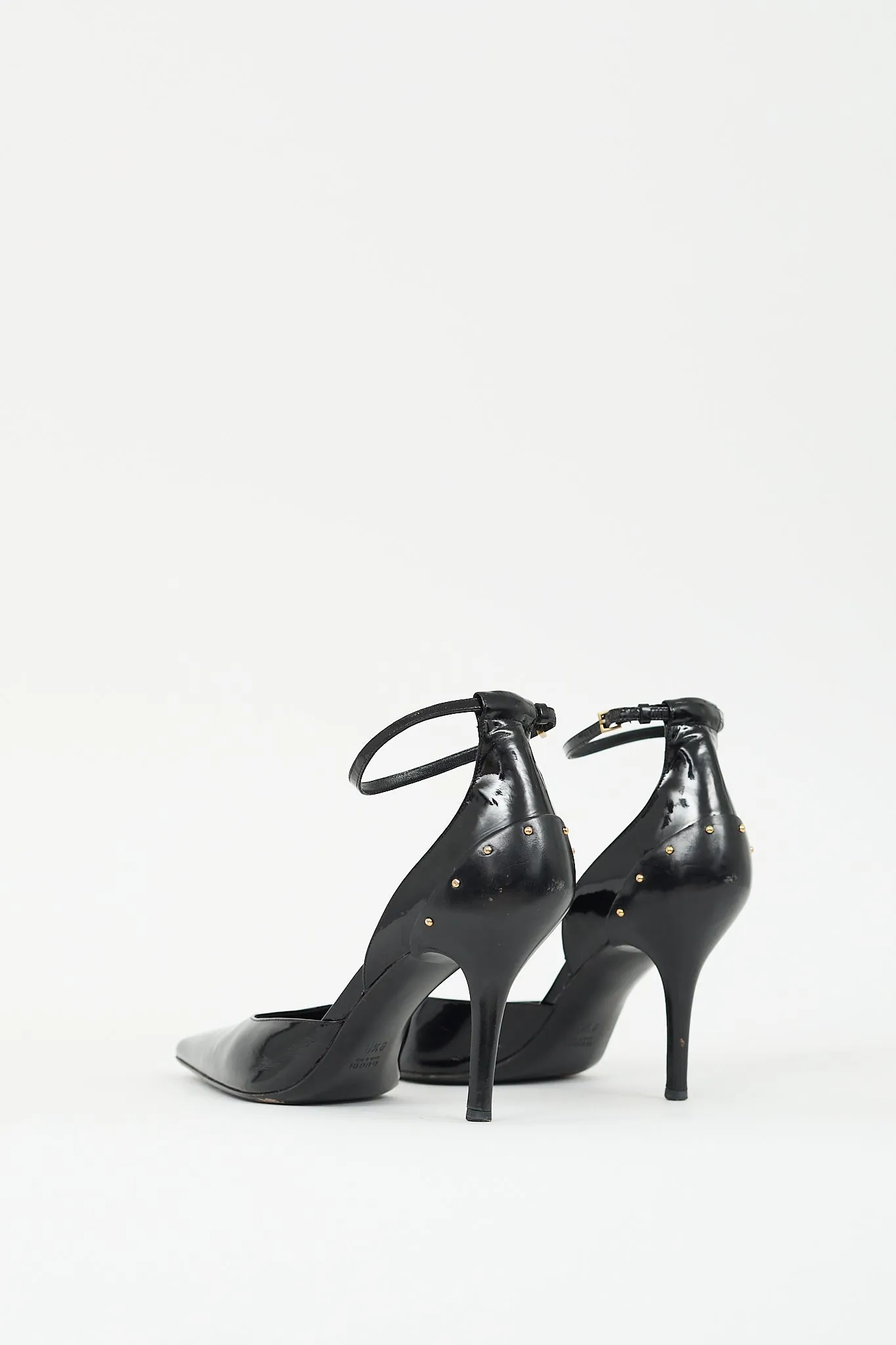 Black Patent Leather D'Orsay Pump