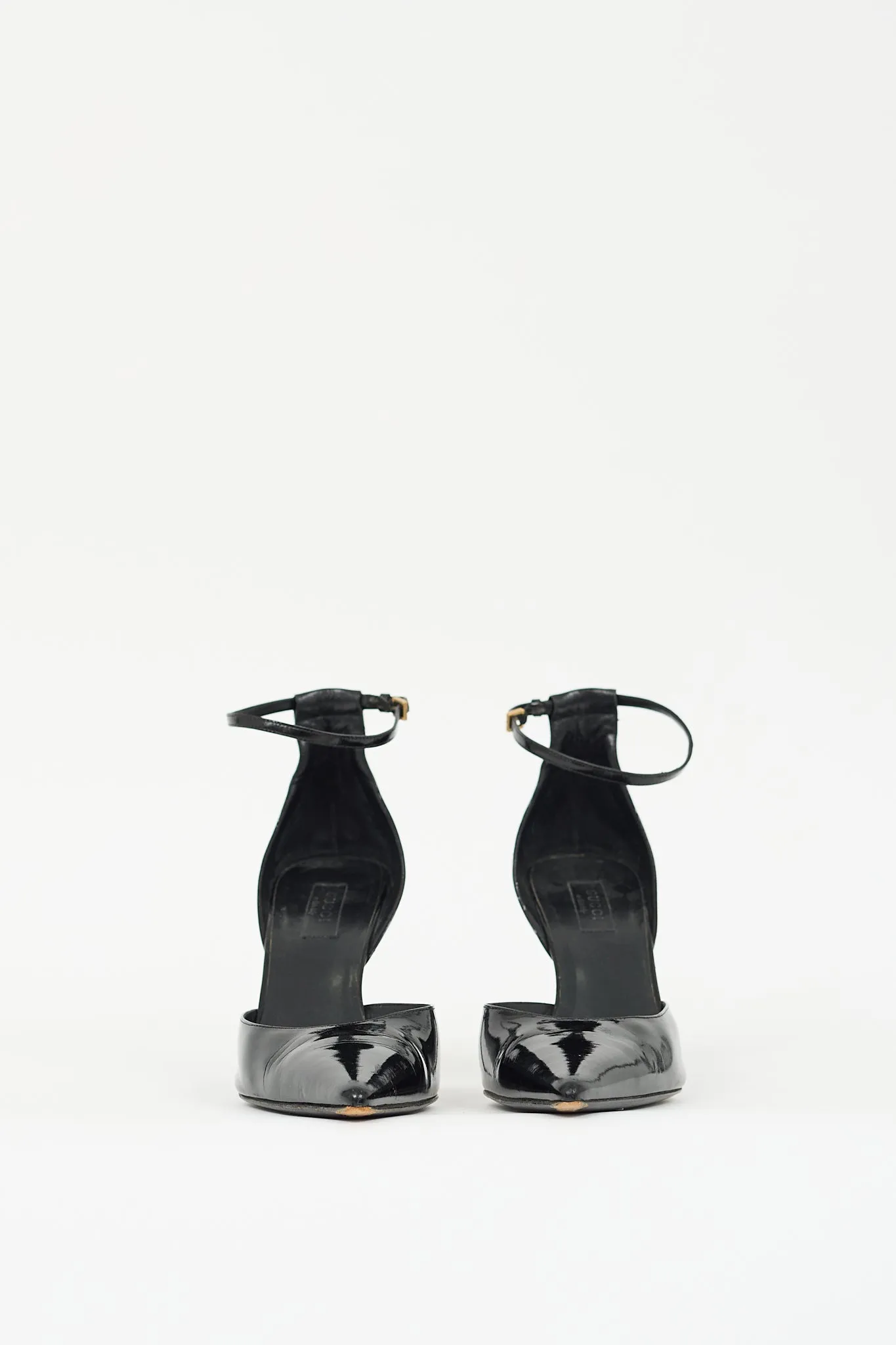 Black Patent Leather D'Orsay Pump