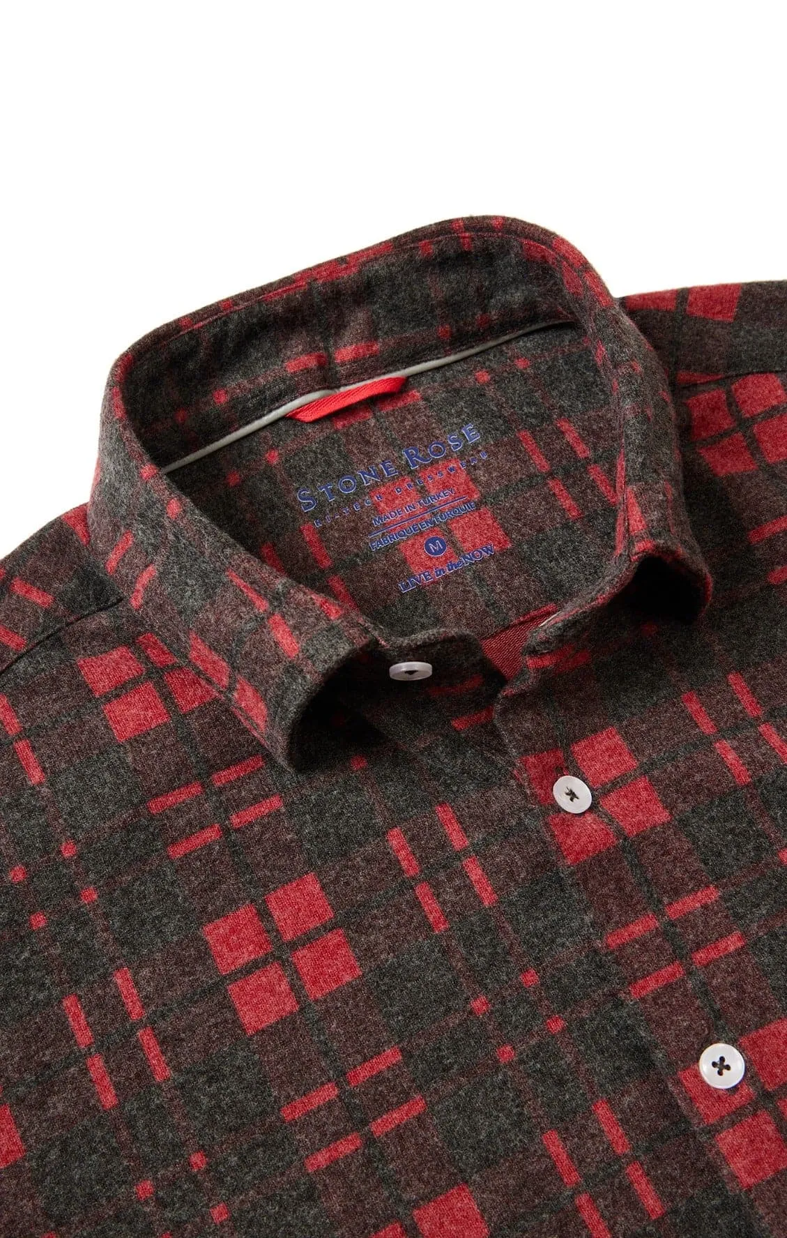Burgundy Lumberjack Jersey Shirt