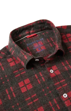 Burgundy Lumberjack Jersey Shirt