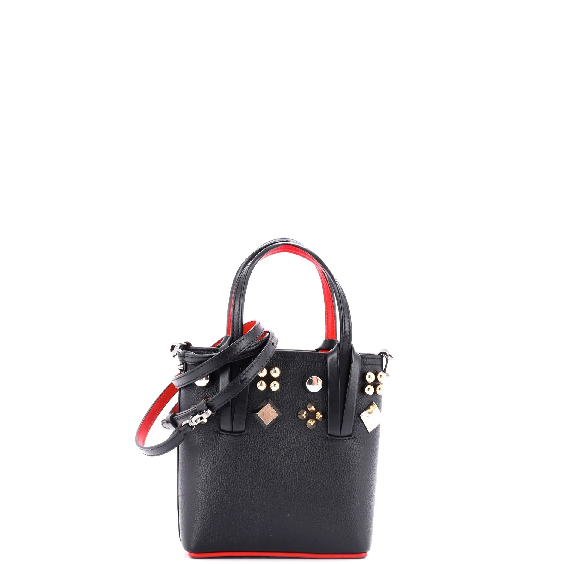 Cabata Tote Studded Leather Mini