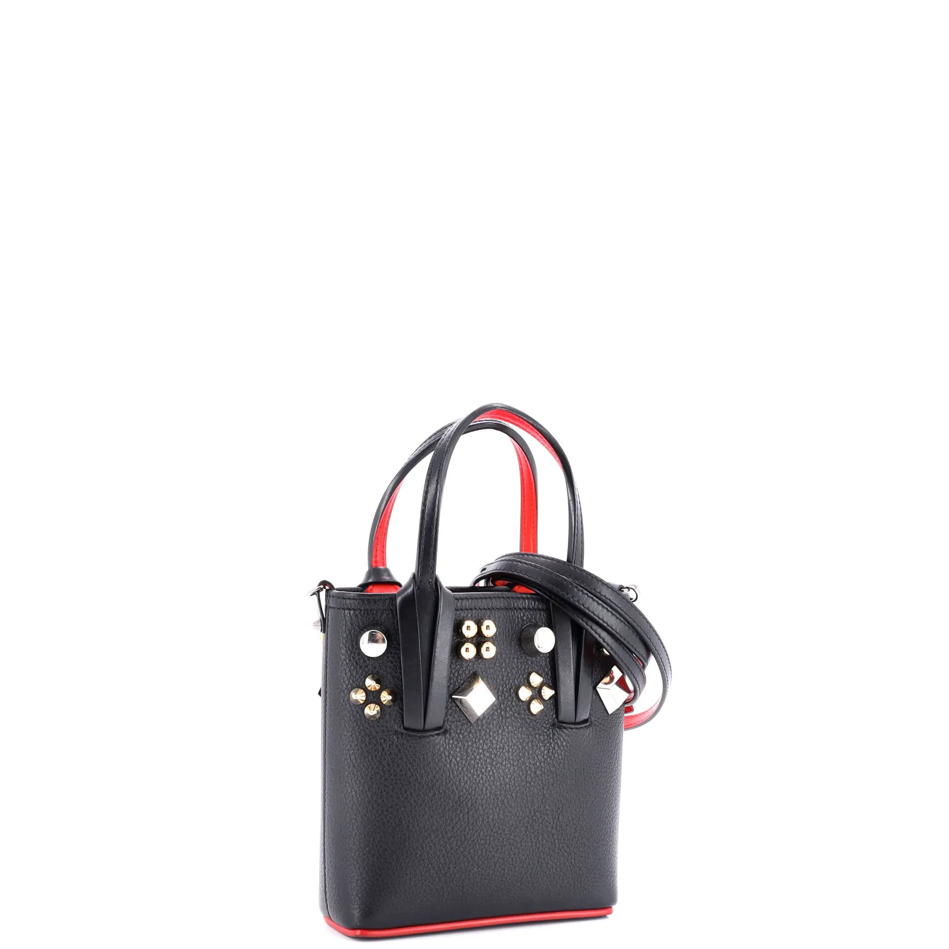 Cabata Tote Studded Leather Mini