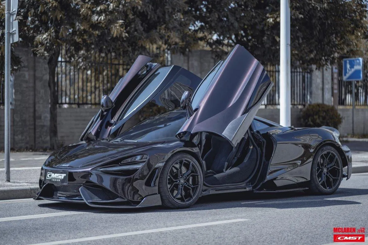 CMST Tuning 765lt Conversion Side Skirts for McLaren 720s 765LT 750s Carbon Fiber / FRP