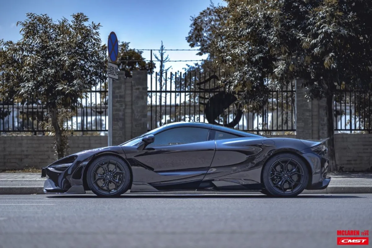 CMST Tuning 765lt Conversion Side Skirts for McLaren 720s 765LT 750s Carbon Fiber / FRP