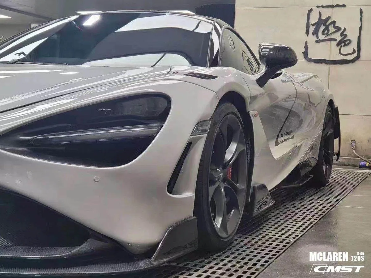 CMST Tuning 765lt Conversion Side Skirts for McLaren 720s 765LT 750s Carbon Fiber / FRP