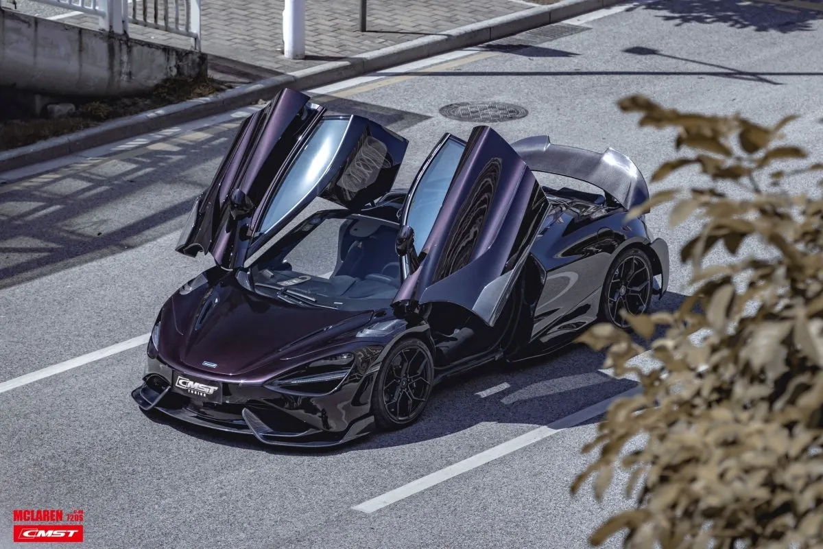 CMST Tuning 765lt Conversion Side Skirts for McLaren 720s 765LT 750s Carbon Fiber / FRP
