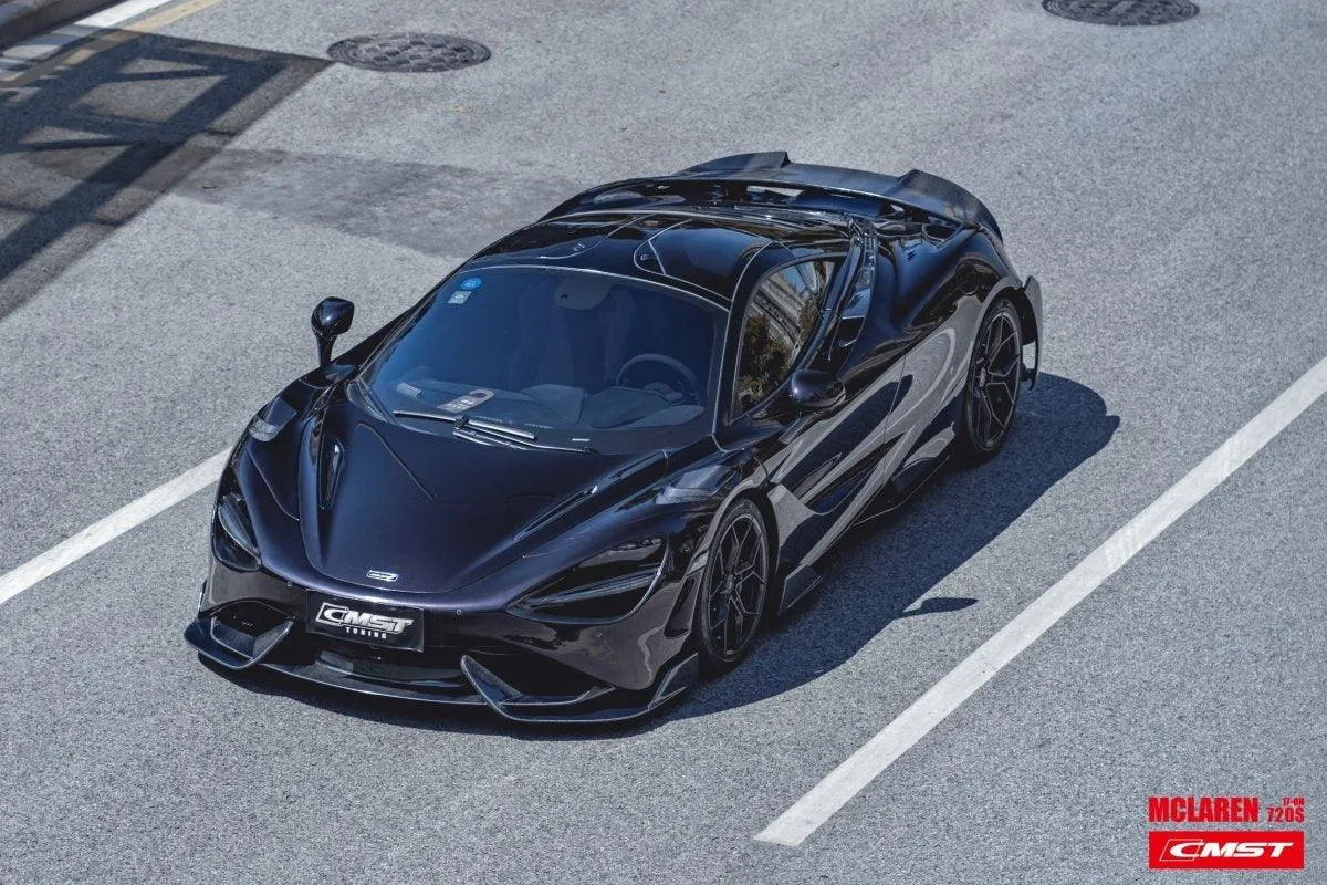 CMST Tuning 765lt Conversion Side Skirts for McLaren 720s 765LT 750s Carbon Fiber / FRP