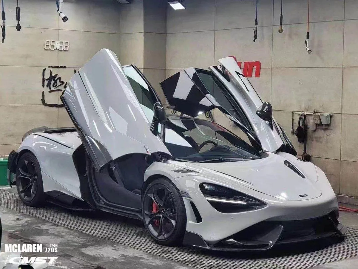 CMST Tuning 765lt Conversion Side Skirts for McLaren 720s 765LT 750s Carbon Fiber / FRP