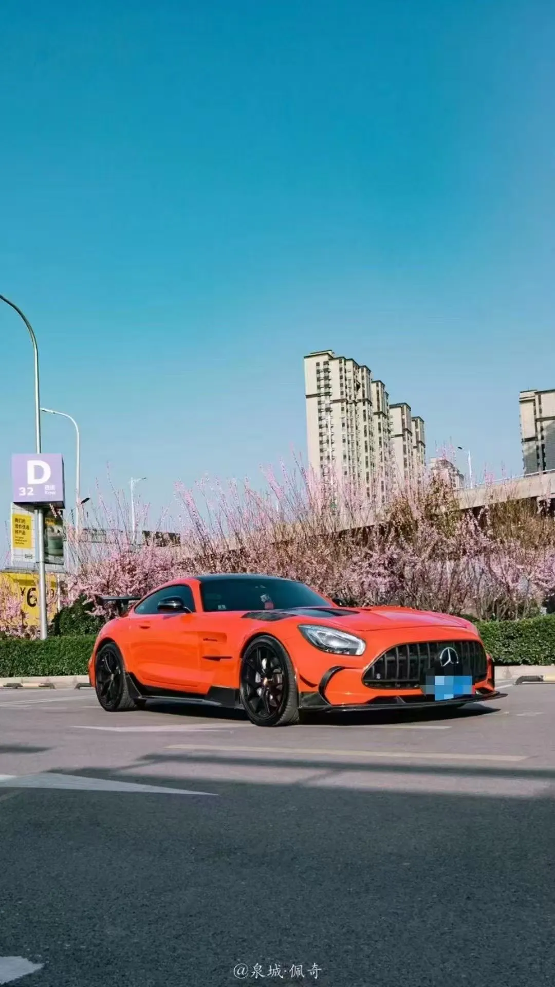 CMST Tuning Black Series Side Skirts for Benz AMG GT GTS C190 Carbon Fiber/FRP
