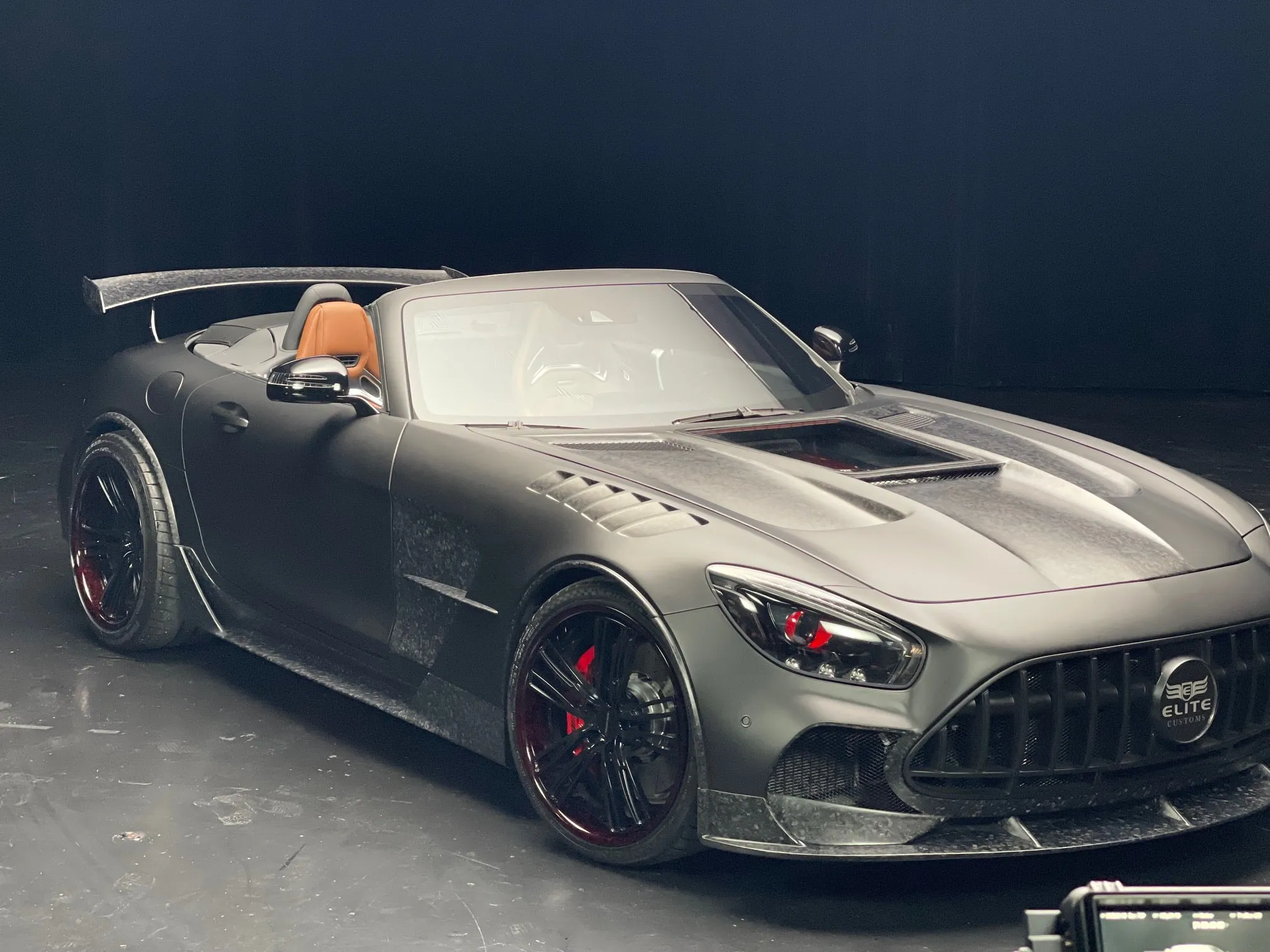 CMST Tuning Black Series Side Skirts for Benz AMG GT GTS C190 Carbon Fiber/FRP