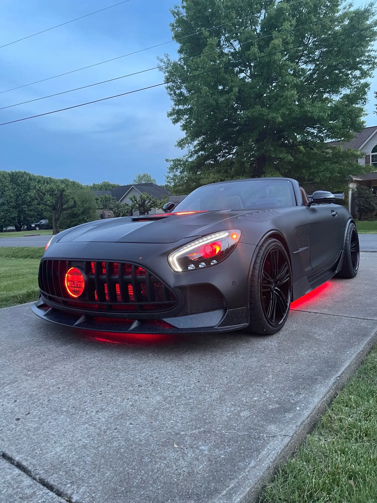 CMST Tuning Black Series Side Skirts for Benz AMG GT GTS C190 Carbon Fiber/FRP