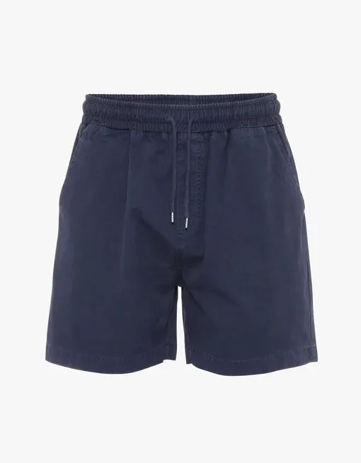 Colorful Standard Twill Shorts Navy Blue