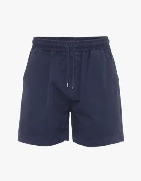 Colorful Standard Twill Shorts Navy Blue