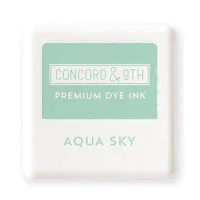 CONCORD & 9 TH: Premium Dye Ink Cube | Aqua Sky