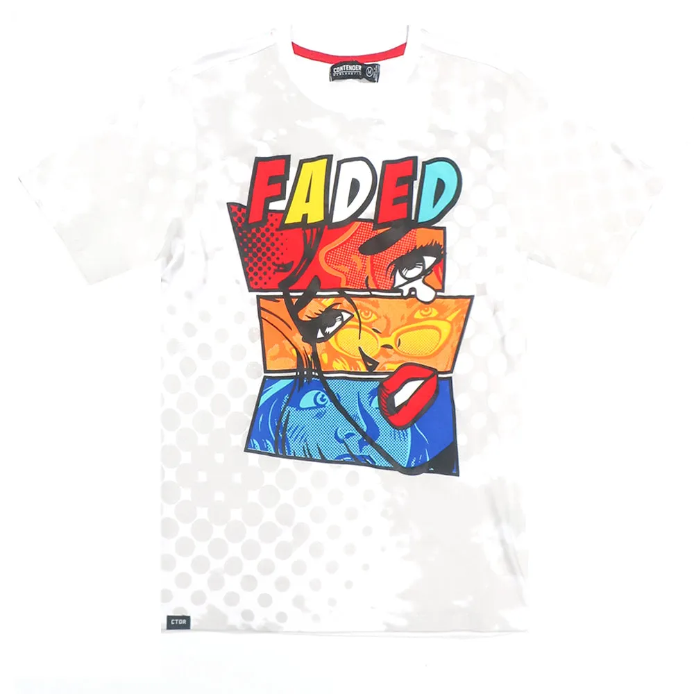 CONTENDER SHORT SLEEVE SHIRT WHITE- 1KT330