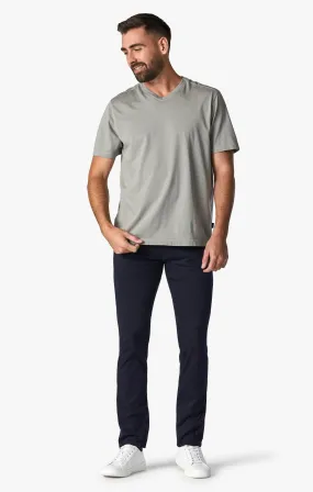 Cool Slim Leg Pants in Navy Twill