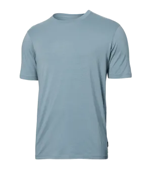 Cooling Cotton SS T-Shirt Clay Blue