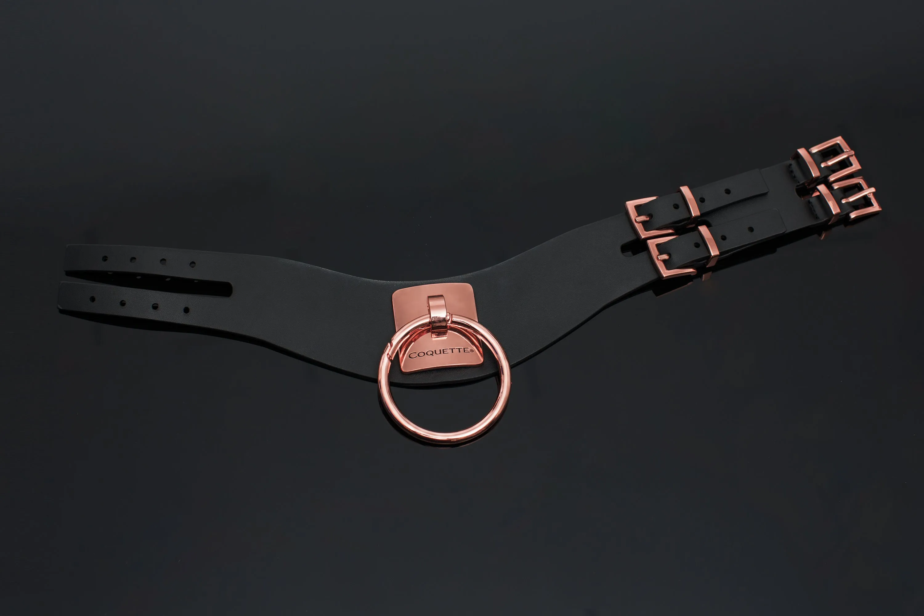 Coquette Faux Leather Collar