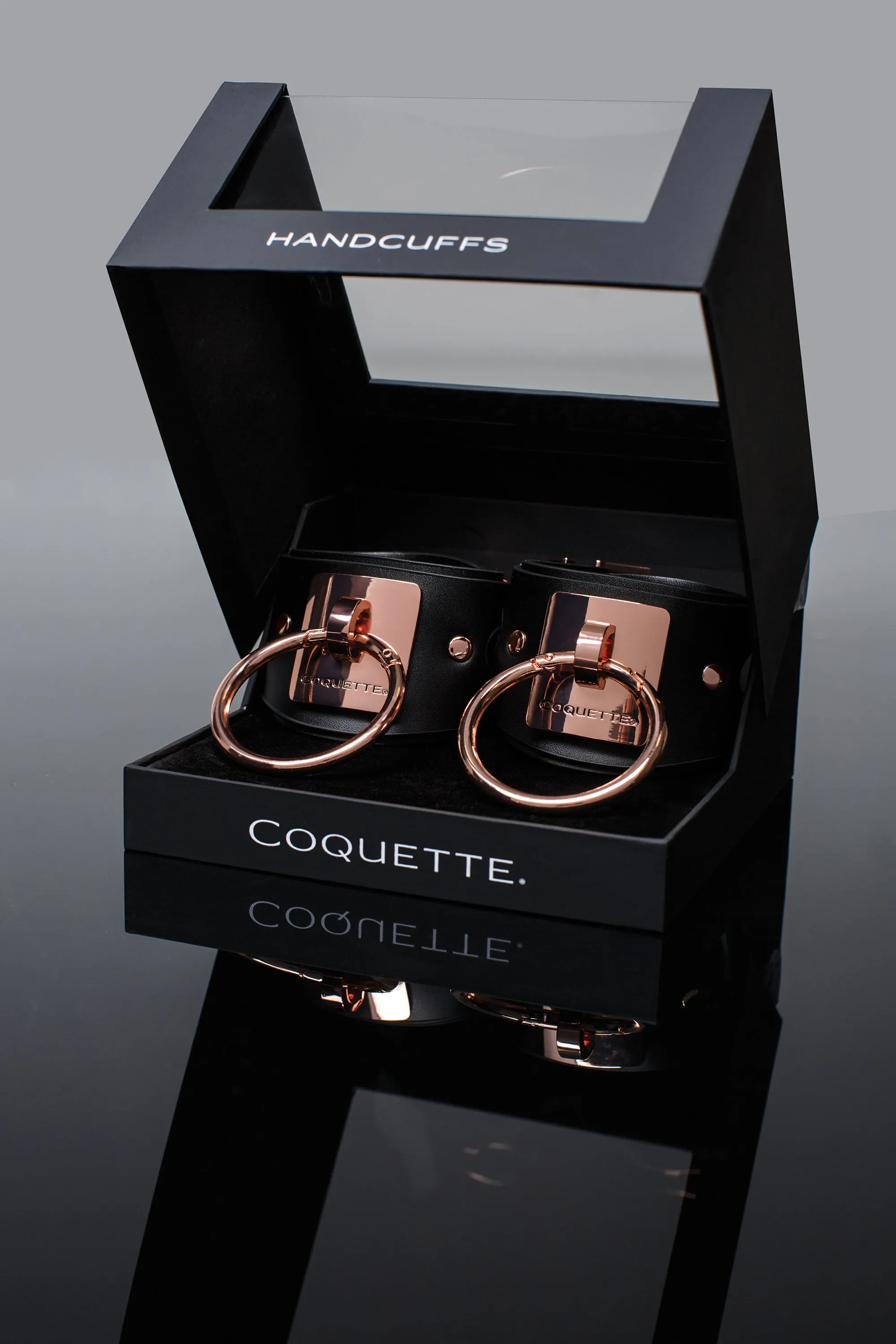 Coquette Faux Leather Handcuffs