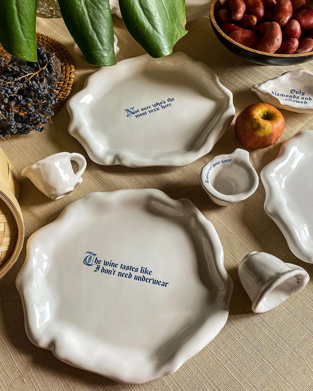 Custom Explicit Dinner Plate