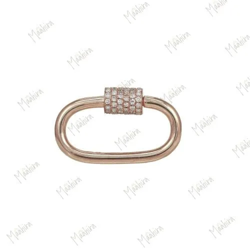 Diamond Oval Screw Lock
