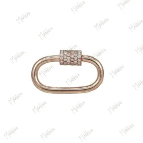 Diamond Oval Screw Lock