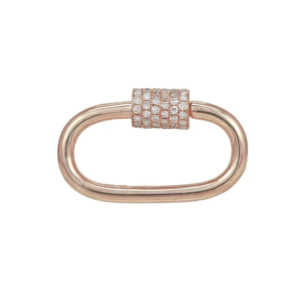 Diamond Oval Screw Lock