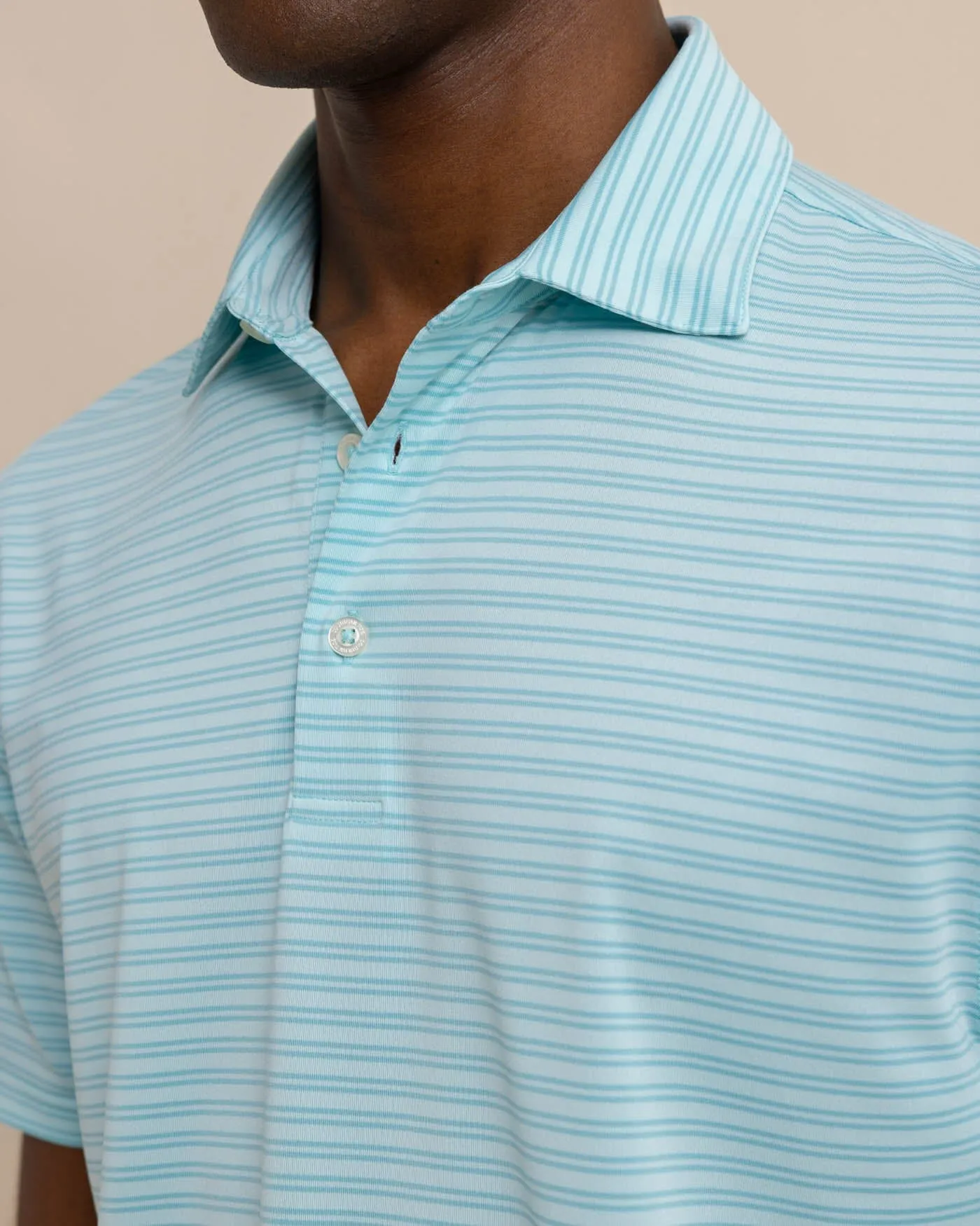 Driver Baywoods Stripe Polo