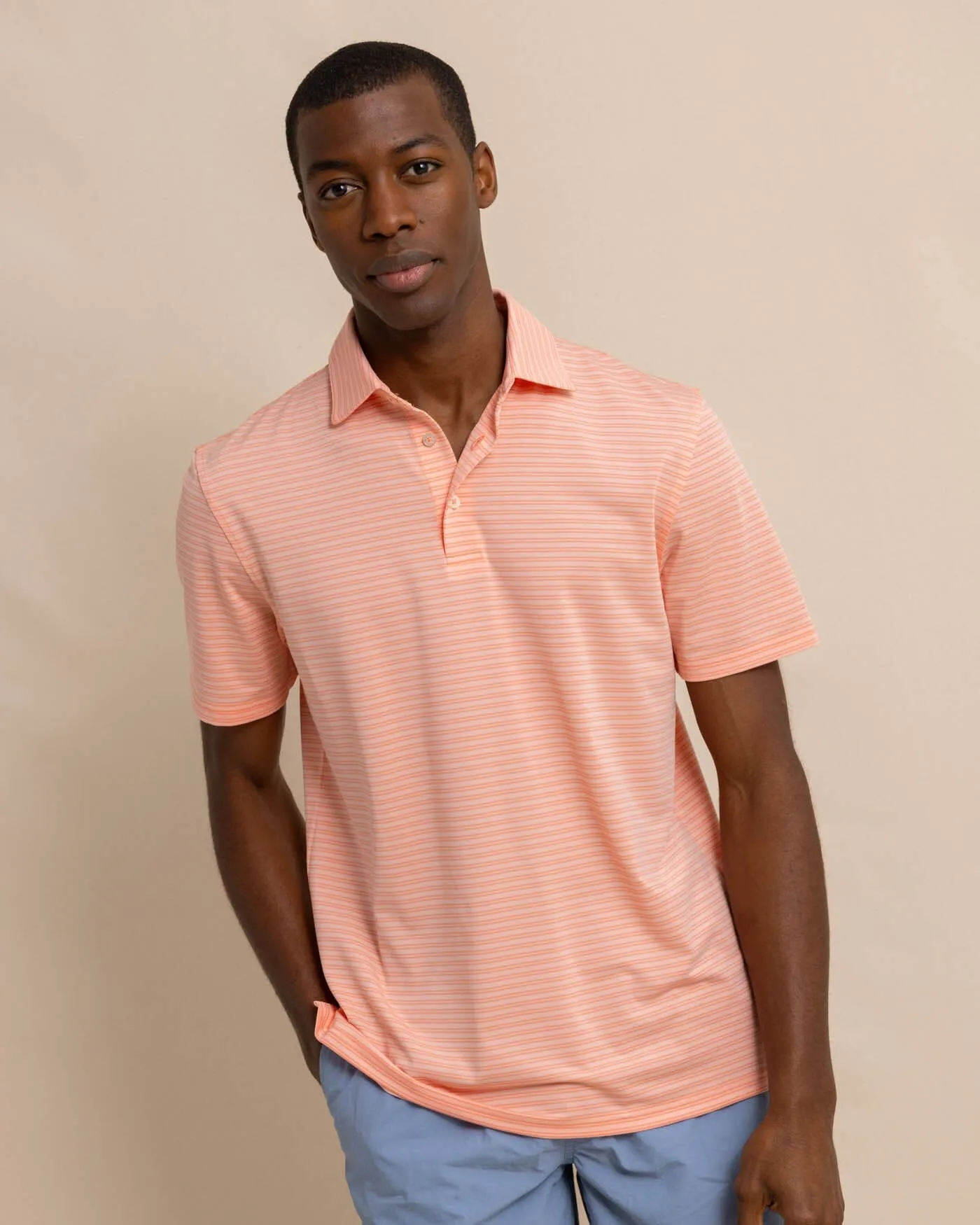 Driver Baywoods Stripe Polo