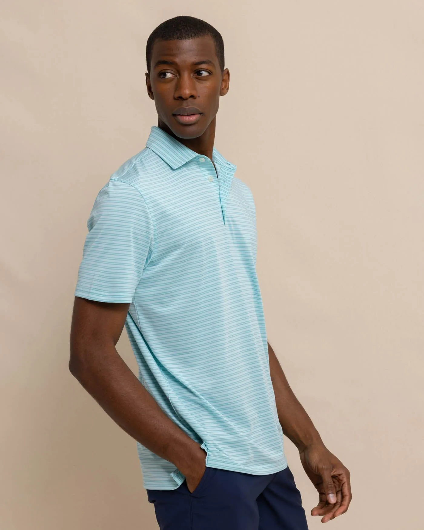 Driver Baywoods Stripe Polo
