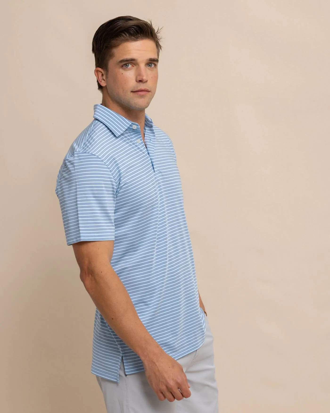 Driver Baywoods Stripe Polo