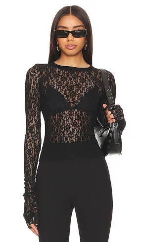 EB Denim Lombardi Top in Black