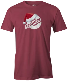 Ebonite Bowling Santa Hat Holiday T-shirt