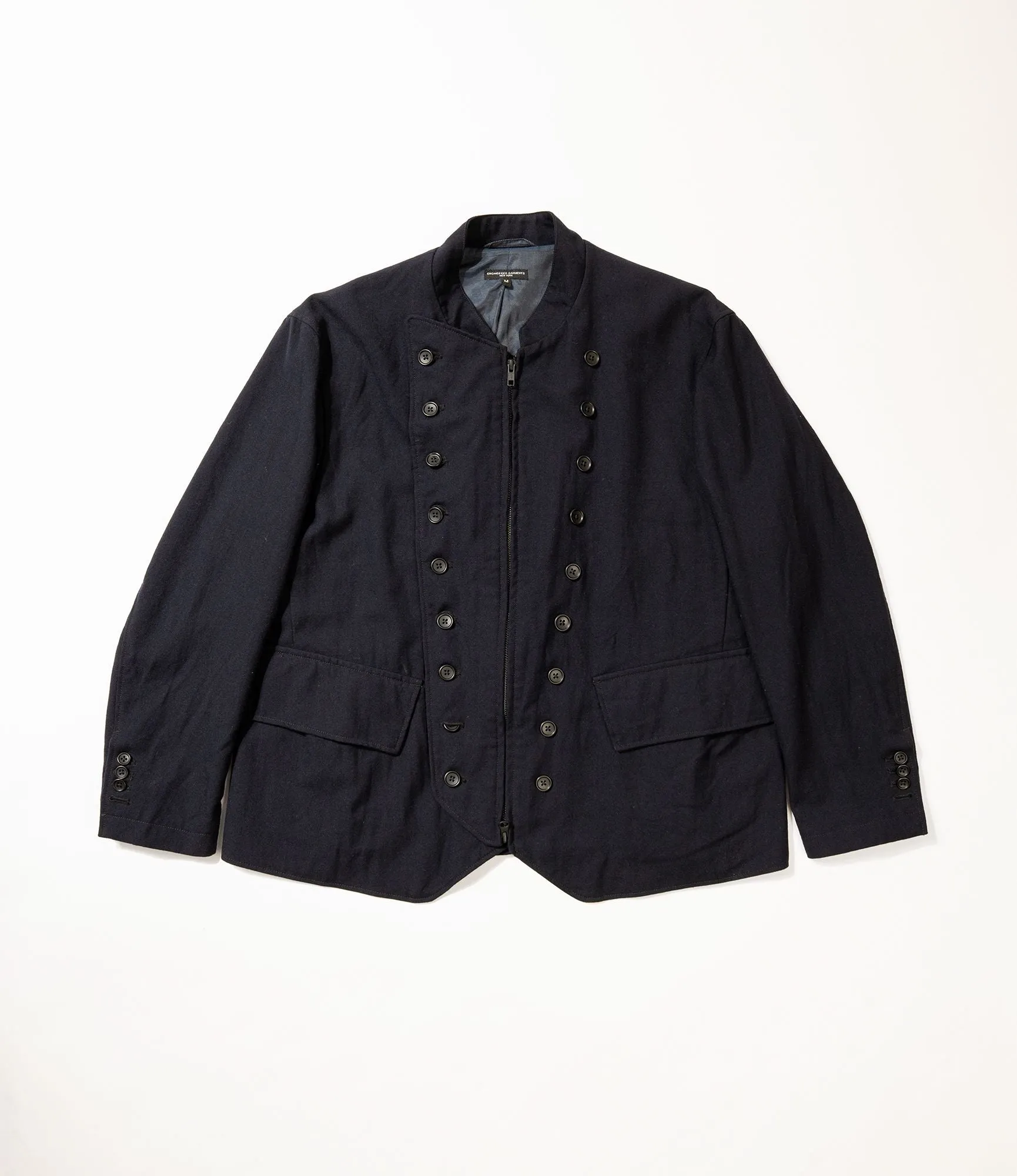 Engineered Garments Chelsea Jacket - Dk.Navy Wool Uniform