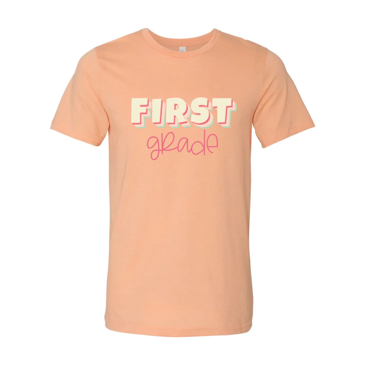 First Grade Sherbet Shadow T-Shirt