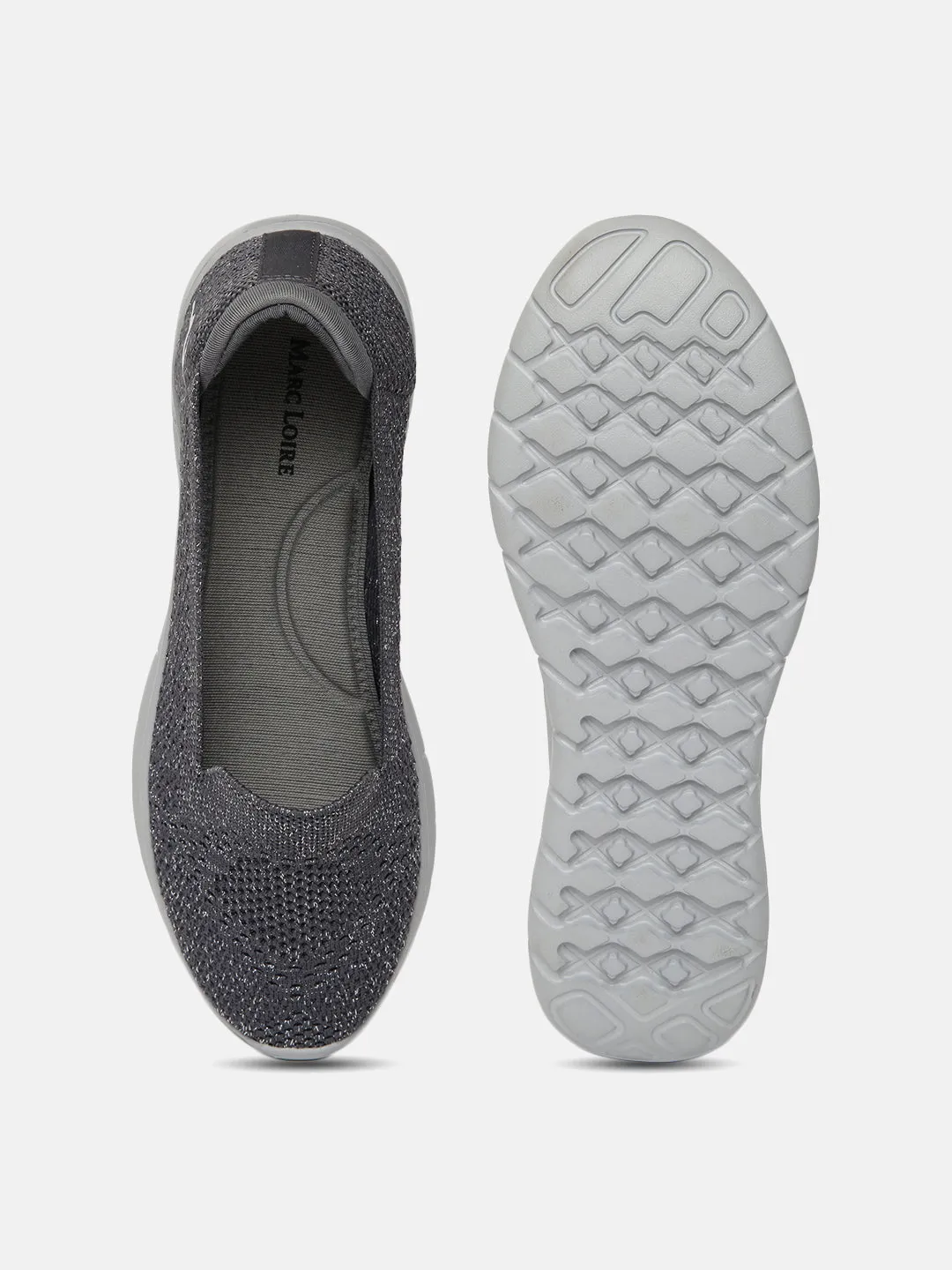 Flat Ballerinas Knitted